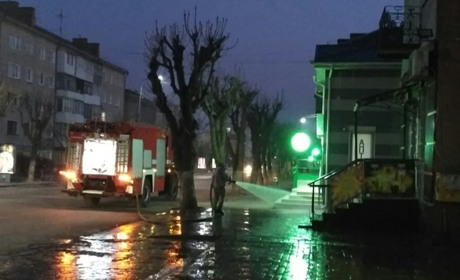 У Чорткові розпочали дезінфекцію міста (+фотофакт)