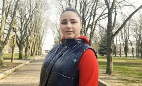 Look at me: що носять та де одягаються конотопці. Галина Рибець, 16 років, студентка