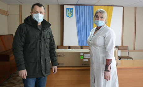 ТОВ «Агро-Край» закупило  для Гадяцької районної лікарні аналізатор критичних станів