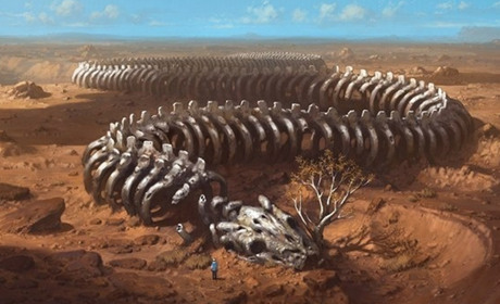 Краєзнавча колонка. Останній велетенський змій на землях Таврії. Частина перша