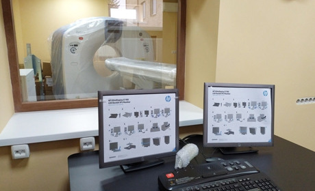 Комп'ютерний томограф у Мені готовий до роботи. Чекають на ліцензію