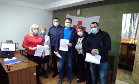 Добропільські активісти підписали Меморандум з Червоним Хрестом щодо протидії СOVID-19 