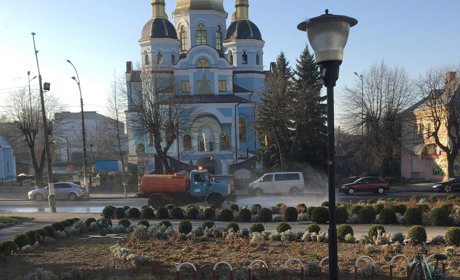 У Новограді почали дезінфікувати вулиці