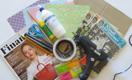 Из хлама – в искусство. Делаем коллаж с Марией Ховриковой