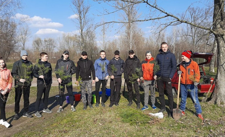 Посади своє дерево з трильйона: білопільці долучились до акції