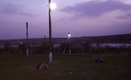 На п’яти вулицях в селі Арапівка зробили вуличне освітлення