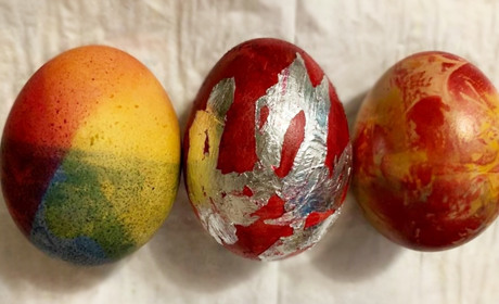 Очікування - реальність: тестуємо різні способи окрашення Великодніх яєць