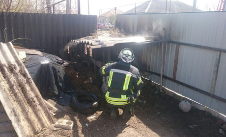 Троїцькі вогнеборці за тиждень загасили п’ять пожеж