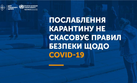 Послаблення карантину не скасовує дотримання правил безпеки: як поводити себе відтепер