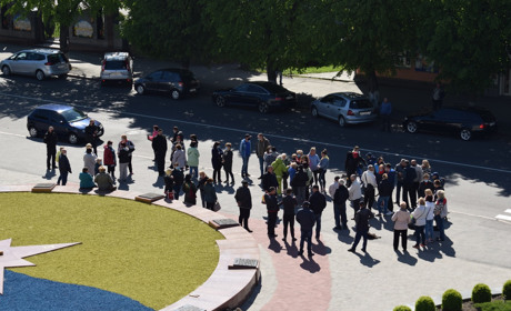 У Новограді підприємці вийшли на протест: у чому причина