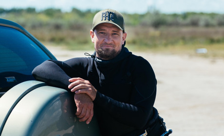 Кайтер Олексій Божко: Кращого місця, ніж Скадовськ, для кайтсерфінгу в Україні просто немає