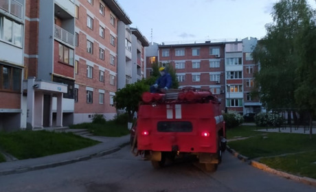 Рятувальники провели дезінфекцію у Болгарському та Жовтневому містечках