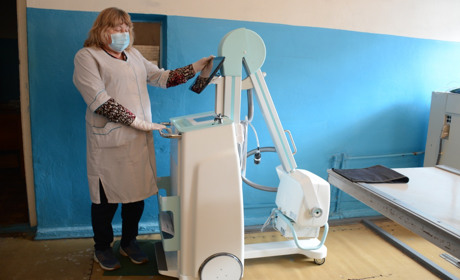 Кагарлицька ЦРЛ отримала пересувний рентгенапарат