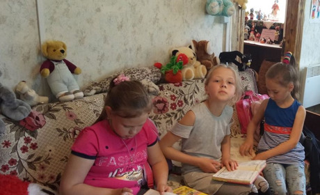 Ольга Шульга по-особливому привітала маленьких єрківчан із Днем захисту дітей