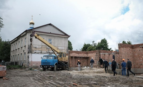 У Лужанах будують нову сучасну амбулаторію сімейної медицини вартістю 8,6 мільйона гривень