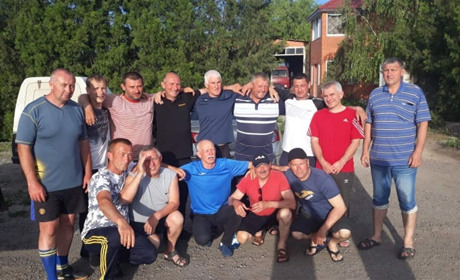 Товариський футбольний матч нижньосірогозьких і веселівських ветеранів: грали майже на рівних