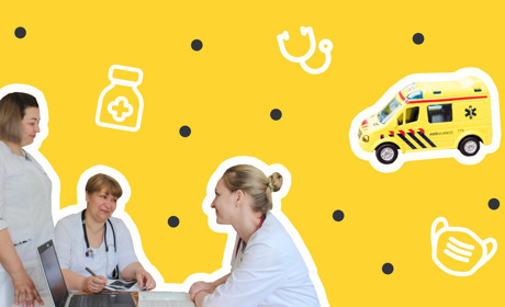 Як працюють лікарі Троїцького під час пандемії коронавірусу: телефонні консультації і експрес-тести