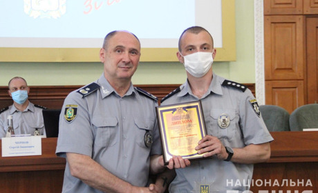 Від слідчого до начальника відділення: Олександр Гангур став одним з кращих полісменів області