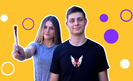 Маки і автопарк: як гадячани Віталій і Аня роблять місто красивішим 