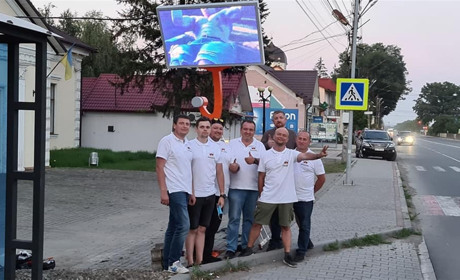 В Мамаївській ОТГ встановлюють вуличне радіо: не лише звук, але й екрани із зображенням