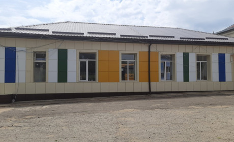 У Біляївці відремонтували фасад молодшої школи №2 за кошти державного бюджету