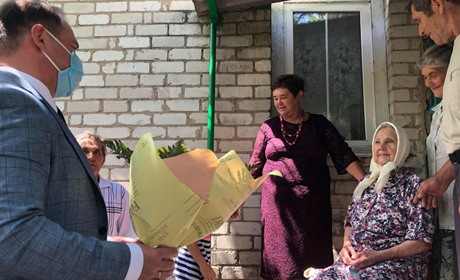 На Менщині відсвяткували 100-річчя місцевої жительки