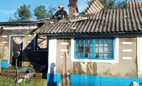 28 липня у Ставчанах горіла будівля