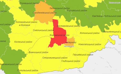 Кіцманський район ще на тиждень у "червоній" зоні, кількість хворих продовжує зростати