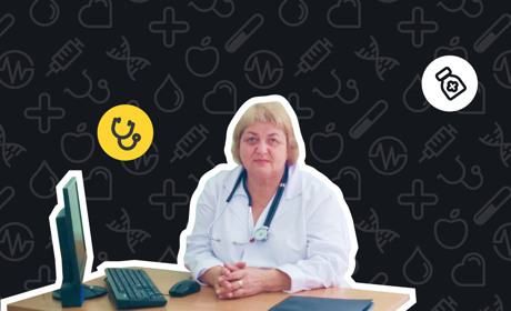 Як працює інфекційне госпітальне відділення Гадяцької ЦРЛ. Розповідає завідувачка Наталя Іващенко 
