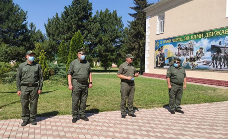 В Измальском погранотряде представлен новый начальник