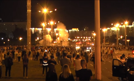   Що відбувається в Білорусі: відео сутичок правоохоронців з мітингувальниками