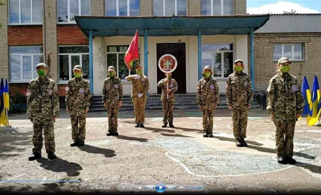 Команда Комишуваського НВК зайняла призове місце в обласній військово-патріотичній грі