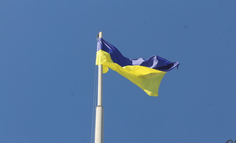 Фото дня: у Нікополі відзначили день державного прапора України