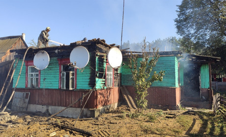 На Корюківщині вересень розпочався з двох пожеж у селах