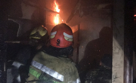 Вночі гасили пожежу у житловому будинку в селі Бурдей