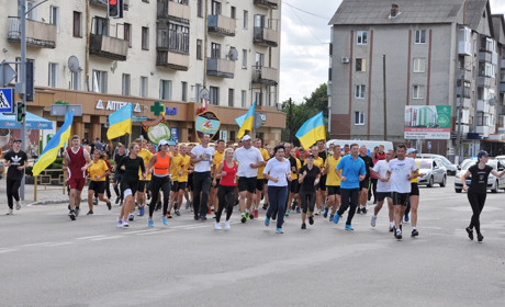 Марафон вулицями міста: в Сарнах відбувся легкоатлетичний пробіг