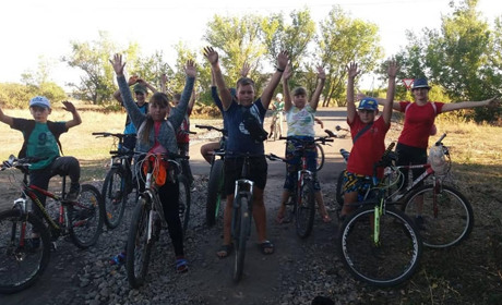 Тимонівські учні вперше взяли участь у велопробігу