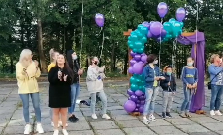 Калушани флешмобом підтримали медиків