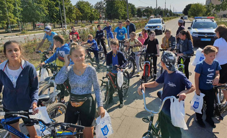 Більше п'ятдесяти троїчан взяли участь у велозаїзді до Дня Троїцького та Дня фізкультурника 