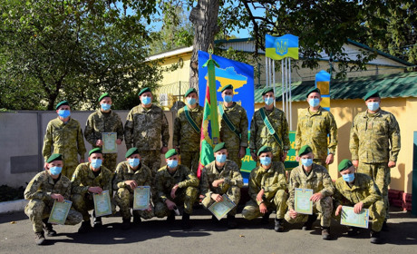 В Измаильском погранотряде уволили в запас лучших военнослужащих срочной службы призыва весны-2019