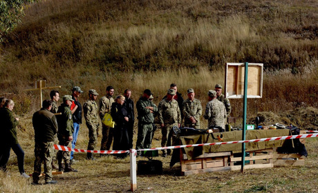 Під Гадячем відбулися навчання територіальної оборони 