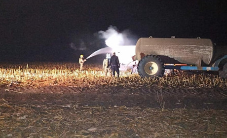 На Гадяччині стався витік аміаку з автоцистерни