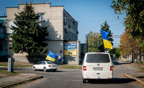 У Гуляйполі День Захисника України відзначили автопробігом
