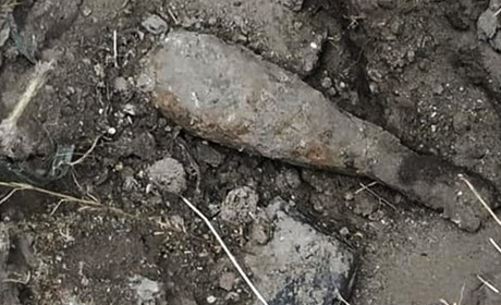 У Сарнах чоловік знайшов міну на власному подвір’ї