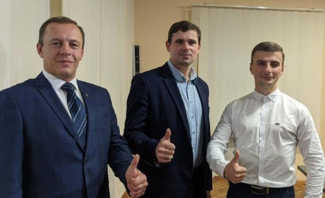 У Калуші три кандидати на посаду міського голови закликали виборців підтримати Андрія Найду