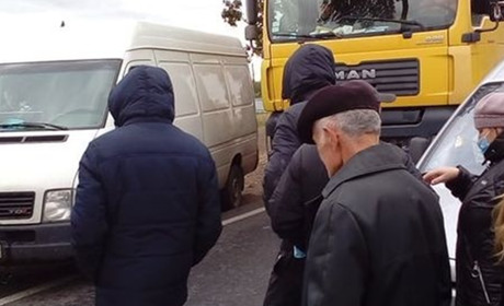 Сьогодні, 19 жовтня, у Боднарові знову перекрили дорогу Франківськ-Калуш-Львів
