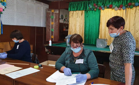 На Аношкінській виборчий дільниці голосували виборці із трьох сіл