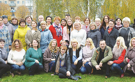 Колектив працівників соціальної сфери відзначає свято