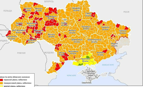 Барський район третій тиждень залишається в помаранчевій зоні, як і вся область 