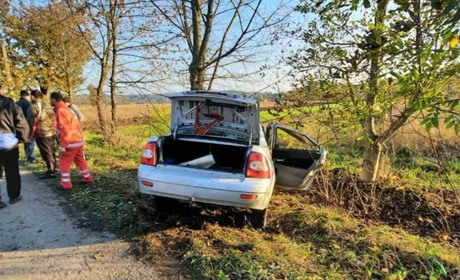У Зеленеві загинув водій «ВАЗ», який врізався в дерево